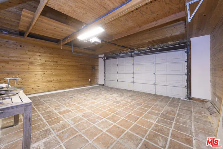 Finished 2-Car Garage