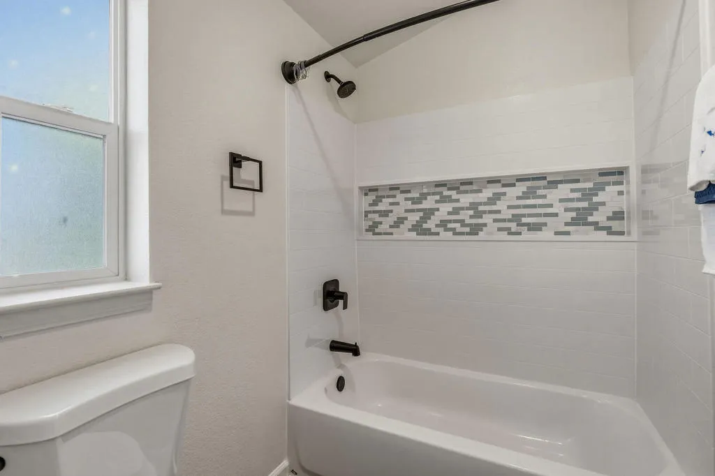 Shower over tub