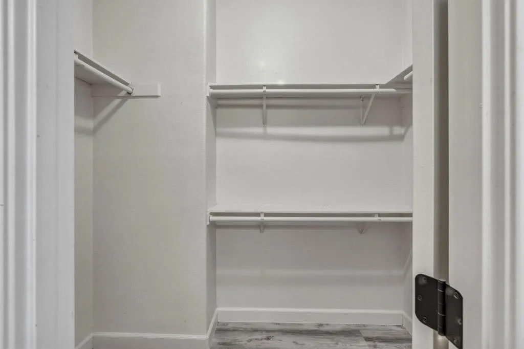 Large walk-in closet
