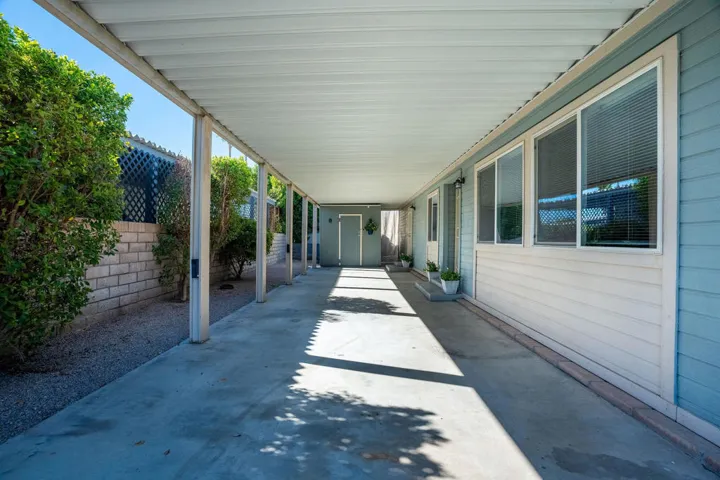 extended covered carport