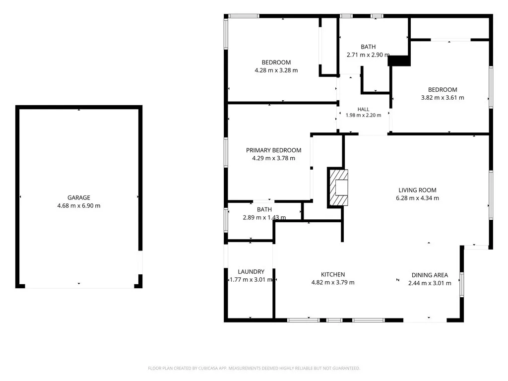 Measurements are not exact. Buyer to verify.