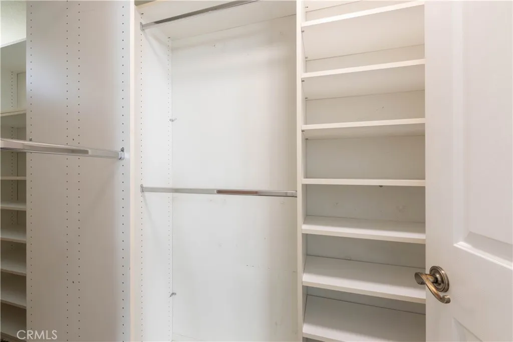 Spacious Primary Walk In Closet