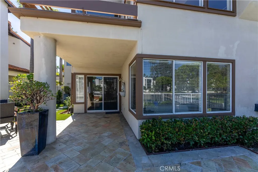 Partially Covered Area of Patio offers all weather enjoyment options