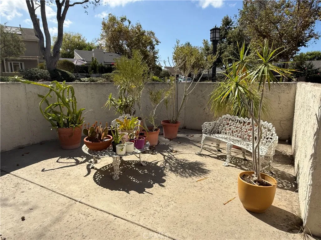 Create your own oasis in this good size patio Create your own oasis in this good size patio