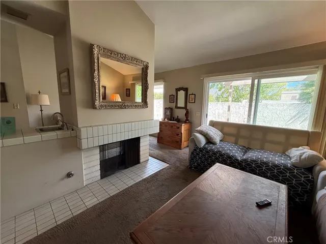 Cozy living room area