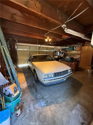 Good size 2-car garage.
