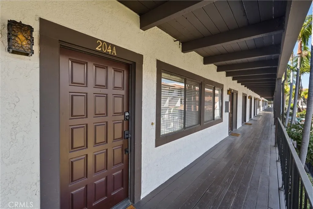 Unit 204A entrance Unit 204A entrance