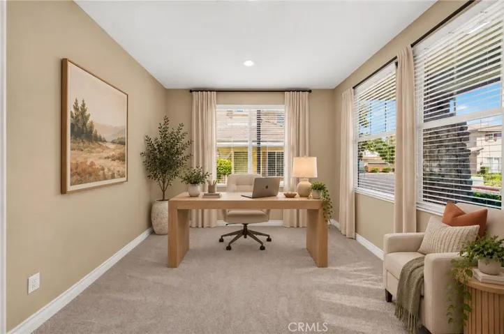 Virtually staged bonus room