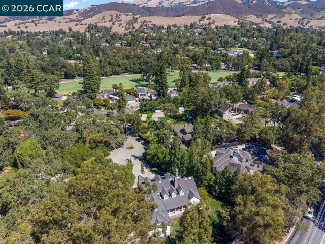 A short golf cart ride to the course and club house!
