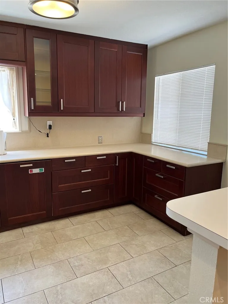Spacious kitchen area with lots of cabinet space