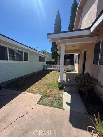 Front Yard and Front Porch (Side View)