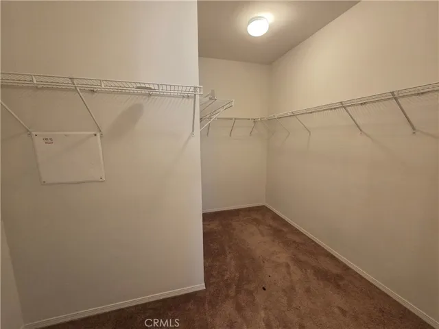 Primary closet