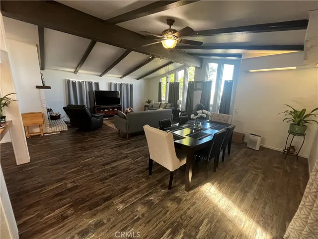 Dining and living room.
