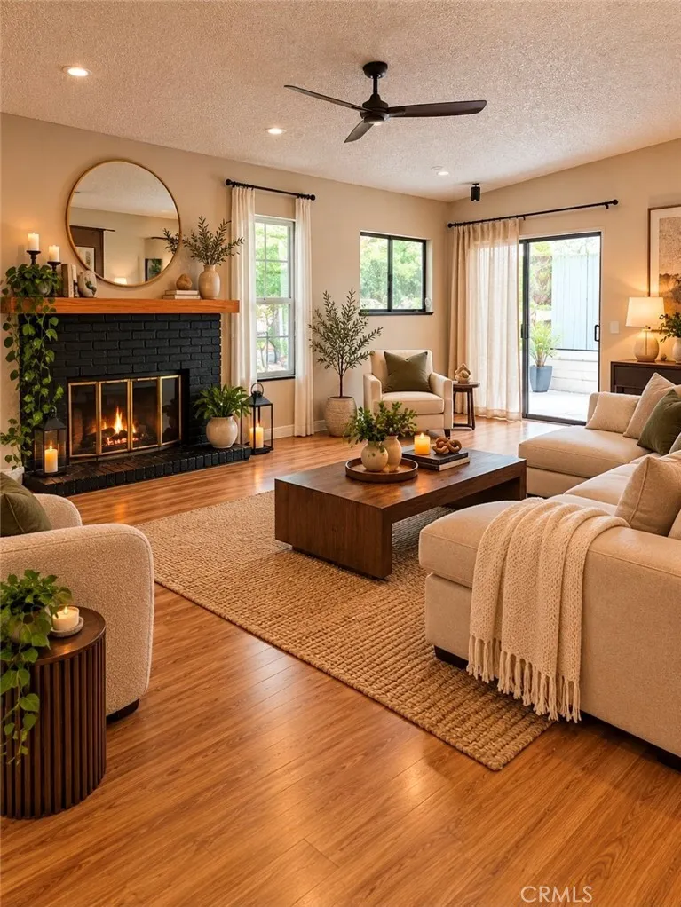 Living room staged with AI Living room staged with AI