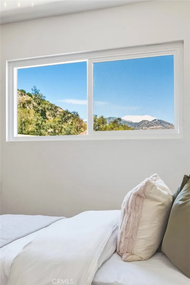 Mountain views from bedroom 3