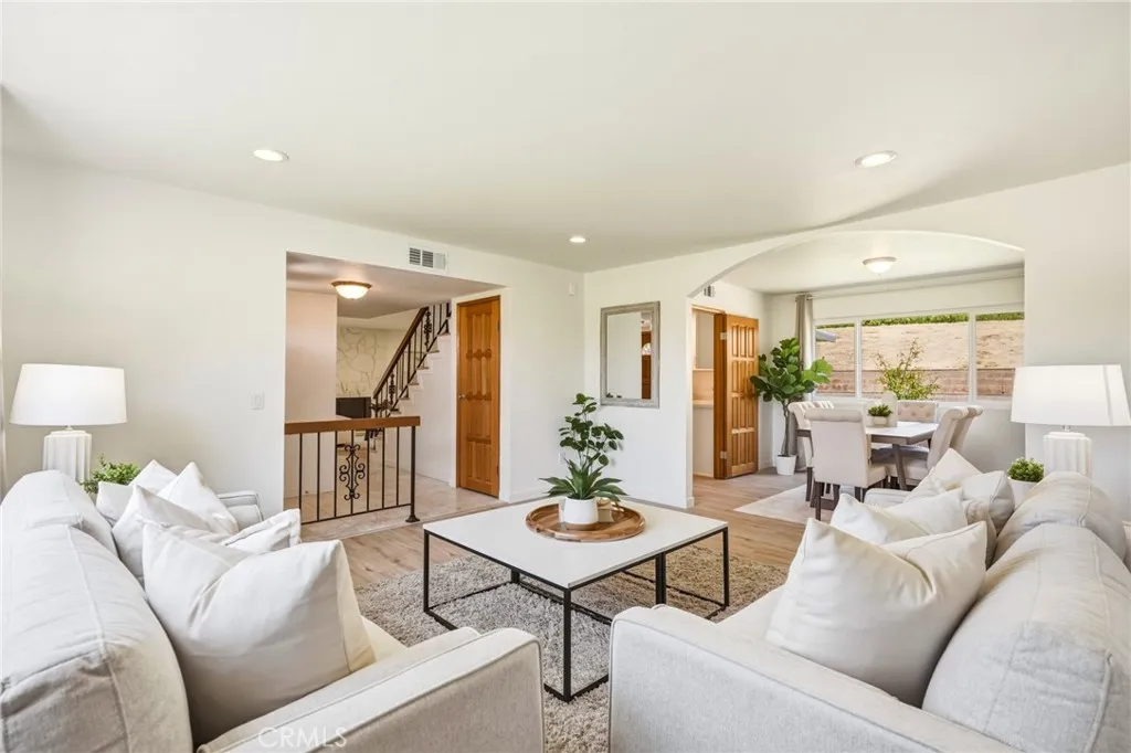Open concept living space