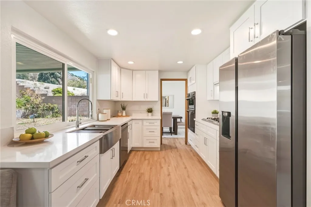 Fully renovated kitchen with new smart appliances