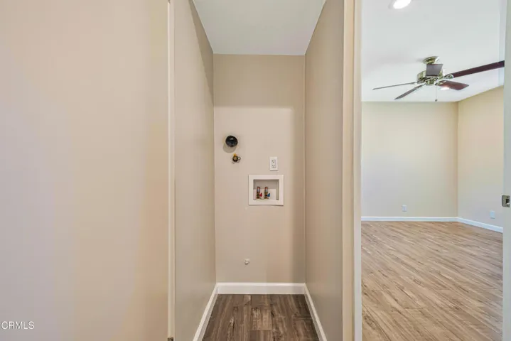 Laundry area
