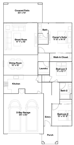 Residence 2 Floorplan