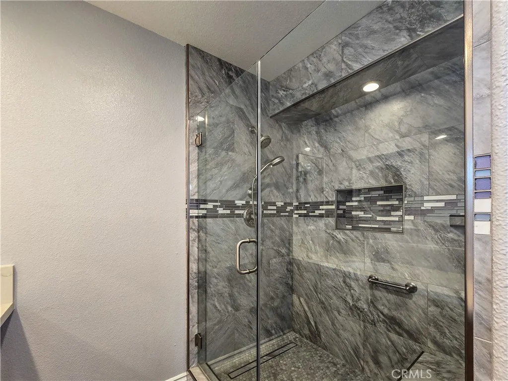 Primary bathroom shower