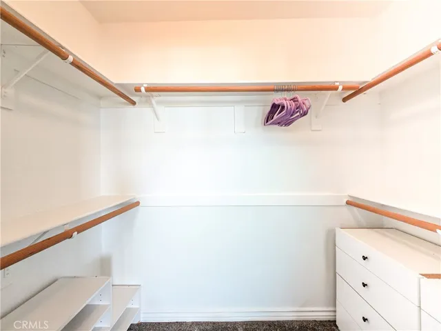Primary walk-in closet