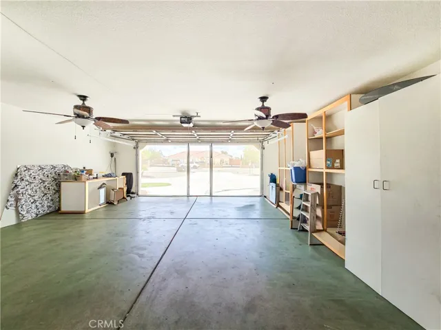 Attached garage