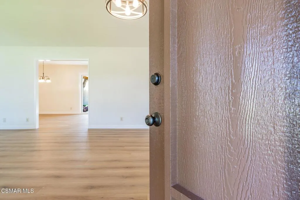 Front door open