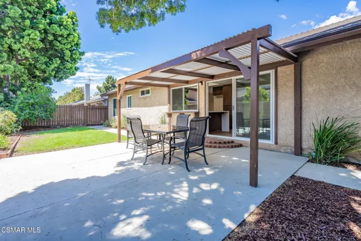 Outside patio
