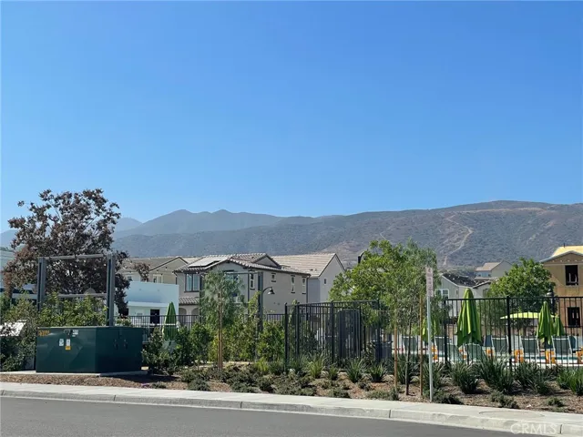 Mountain view from the front of home