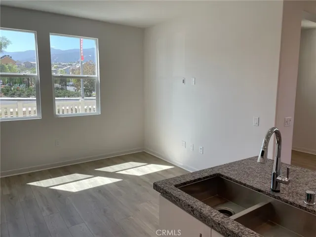 Kitchen open to Living Area