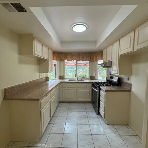 Kitchen with Granite Countertops