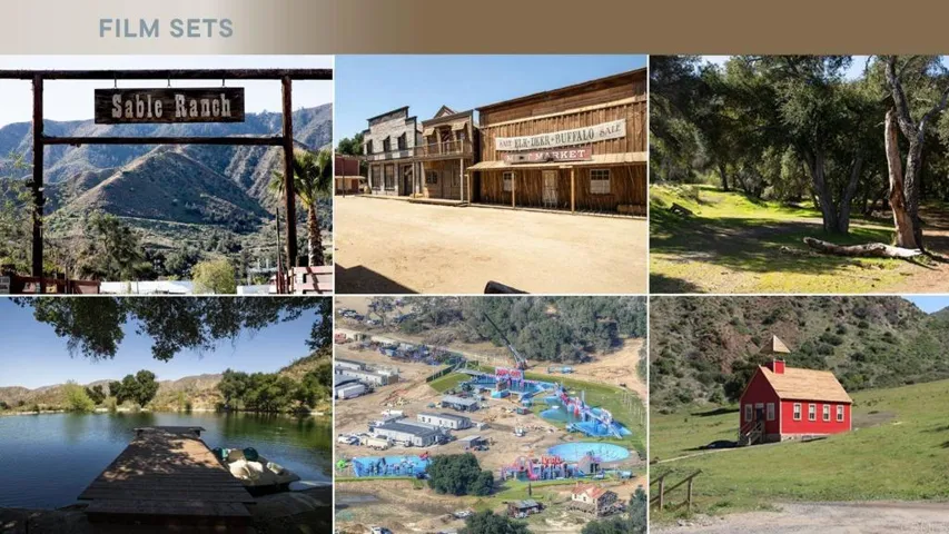 Just A Few of the Movie Sets