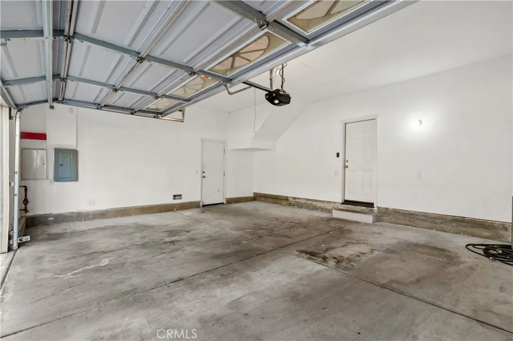 Spacious two-car garage Spacious two-car garage