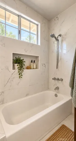 Master Bathroom - Photos have used AI for brightness and staging.