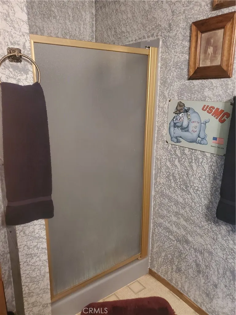 Shower in Game Room