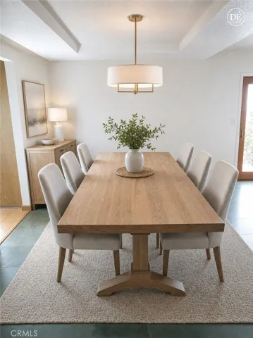 Virtually Enhanced Formal Dining Room