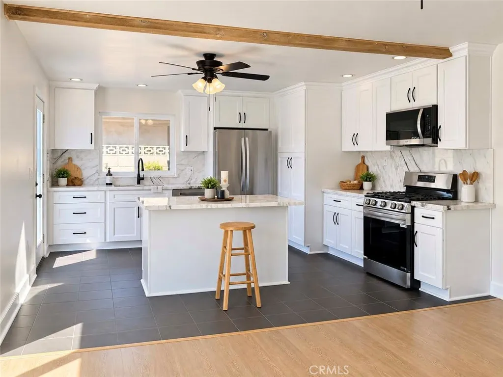 Kitchen Virtually Staged