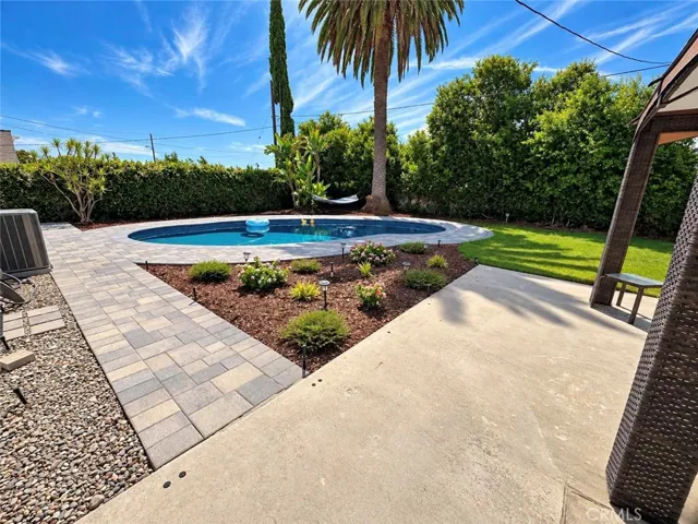 Resort Style Backyard with Pool