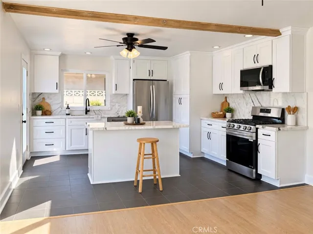 Kitchen Virtually Staged