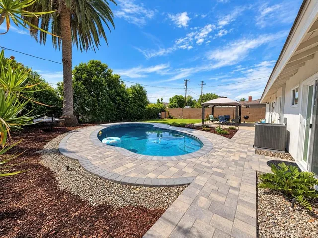Resort Style Backyard with Pool