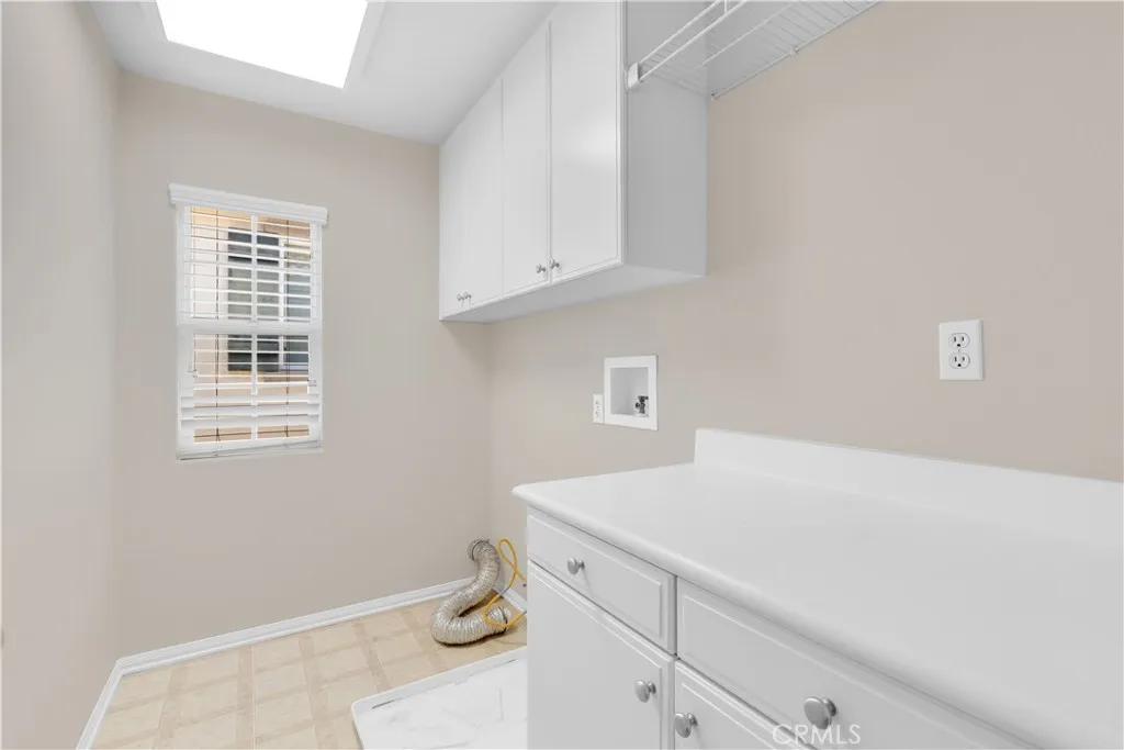 Laundry room conveniently located upstairs Laundry room conveniently located upstairs