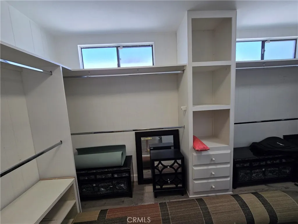 Huge built-in walk-in closet