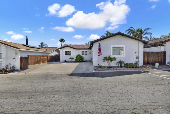 Front view of home