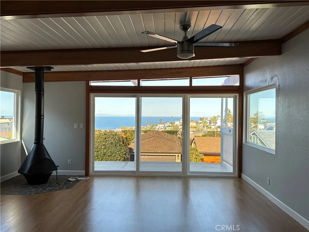 View from kitchen