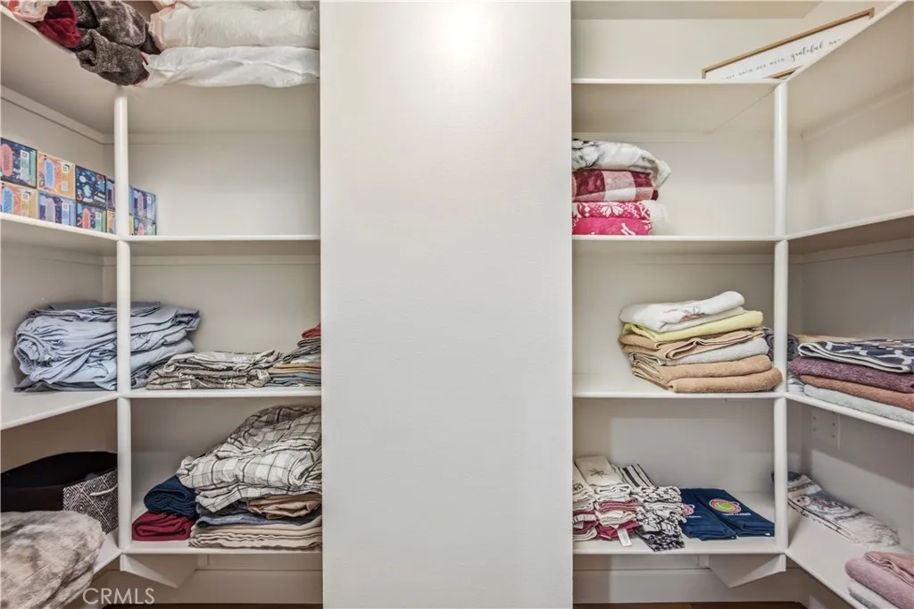 Walk-in linen closet Walk-in linen closet