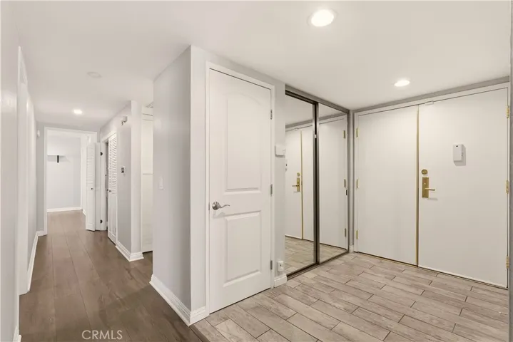 Entryway and hallway