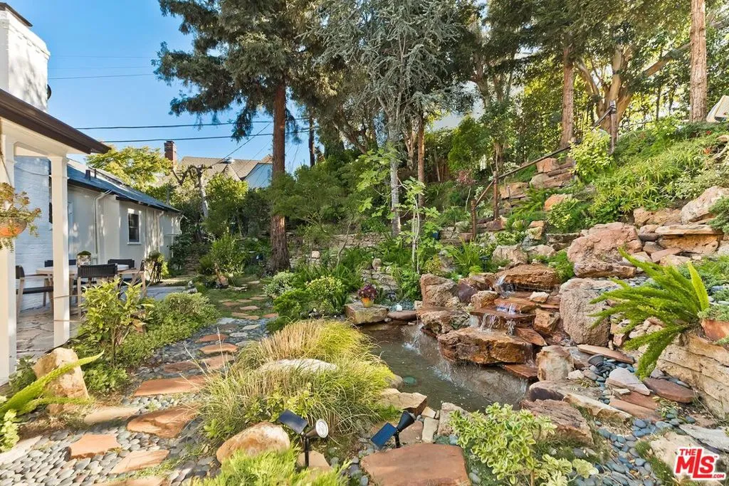 Whimsical backyard