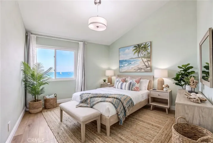Virtually staged bedroom 2