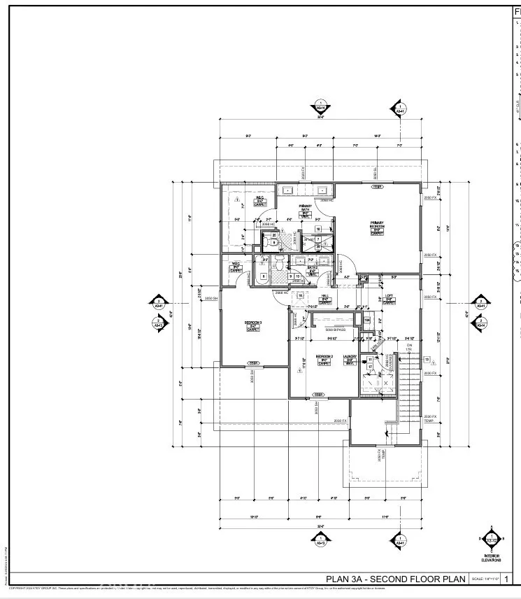 second floor plan