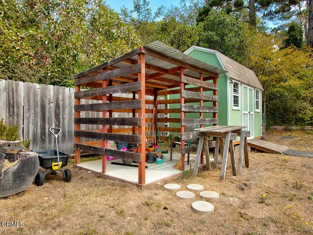 Covered patio